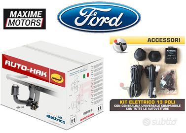 Gancio traino estraibile Ford Focus + centralina