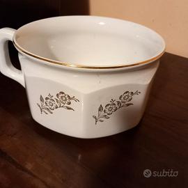 vaso da notte in ceramica antiquariato