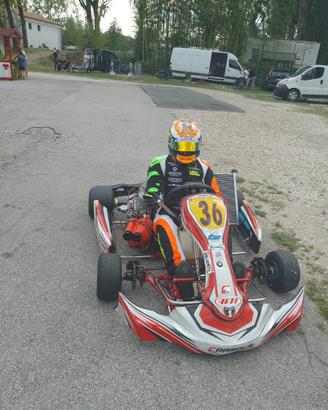 Kart 125 kz marce Parolin TM KZ10
