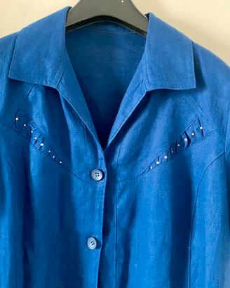 Camicia di lino tg L