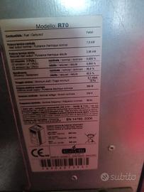 Stufa pellet ravelli 7 kw