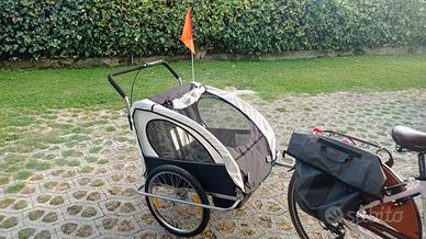 rimorchio carrello per bicicletta Samax