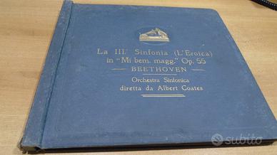 6 dischi 78 giri per Grammofono d'epoca