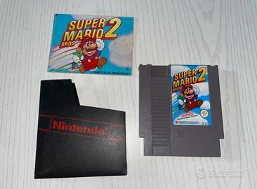 Super Mario Bros 2 - NES con custodia e manuale