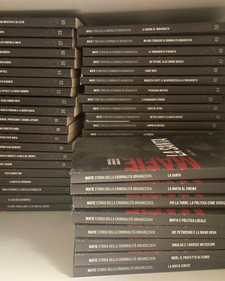 Collana di libri “Mafie” dal numero 1 al numero 58