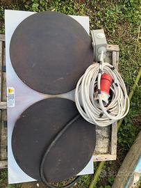 Crepiere doppia professionale