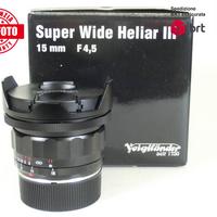 Voigtlander Super Wide Heliar III 15 F4.5 (Leica M