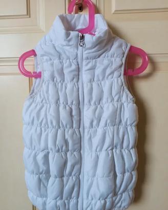 ❄️ Smanicato/Gilet Piumino OVS Bianco 7-8 Anni