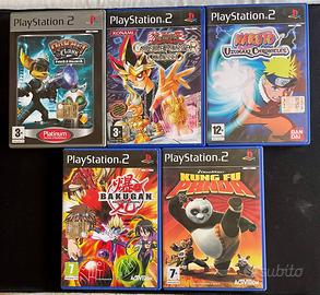 Lotto 5 Videogiochi PS2