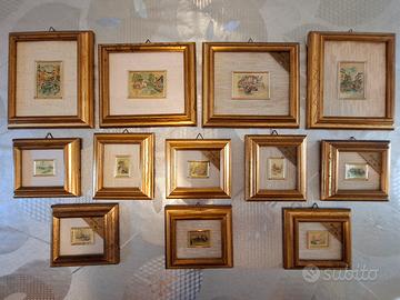 Miniatura su foglia d'oro