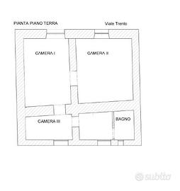 Bilocale Viale Trento