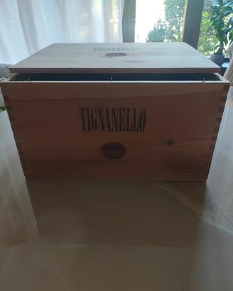 tignanello cassetta in legno 