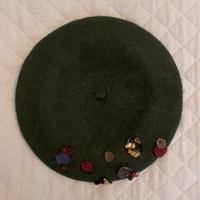 Basco 100% lana Verde scuro