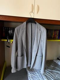 Zara - Completo Grigio. Giacca L e Pantaloni M