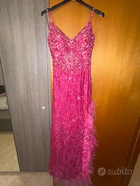 vestito 18 esimo a sirena atelier