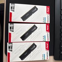 Memoria ram Kingston Fury 16gb x3 6000mhz cl30