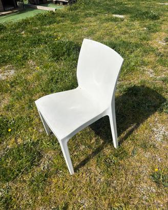 Sedie da esterno impilabili