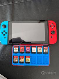 Nitendo switch  e 9 giochi