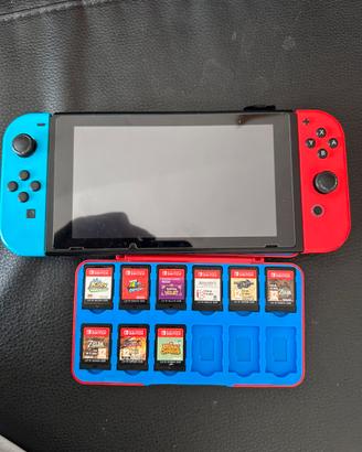 Nitendo switch  e 9 giochi