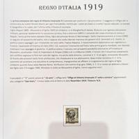 francobolli Regno d'Italia 1919
