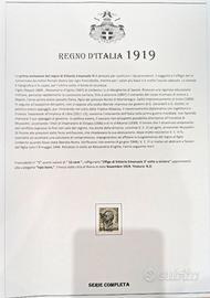 francobolli Regno d'Italia 1919