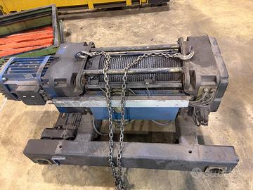 Argano elettrico Donati 10 t - carroponte usato