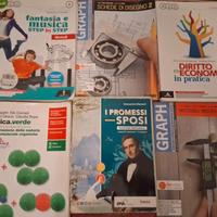 Lotto libri scuole superiori/medie 