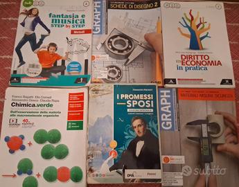 Lotto libri scuole superiori/medie 