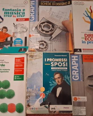 Lotto libri scuole superiori/medie 