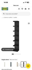 2 scaffali libreria Ikea