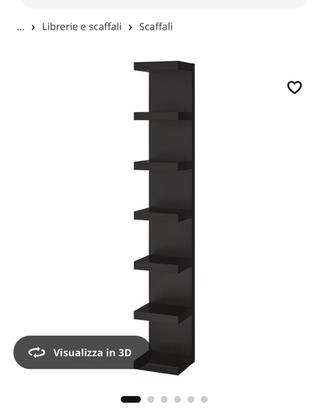 2 scaffali libreria Ikea
