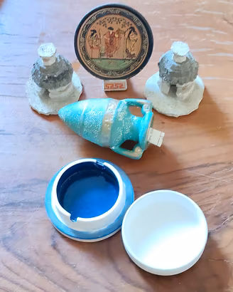 Lotto Souvenir Vintage Ceramica Artigianale