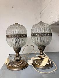 abat jour comodino vintage