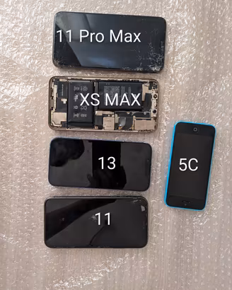 Lotto iPhone 13/11 Pro Max/11/XS Max/5C
