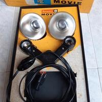 Kit luci per cinepresa Kodak Brownie 8mm