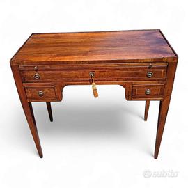 Scrittoio  artigianale con piano estraibile