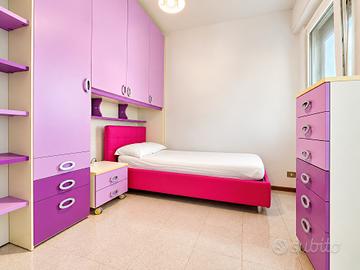 Via Rockfeller – Stanza arredata con terrazzo