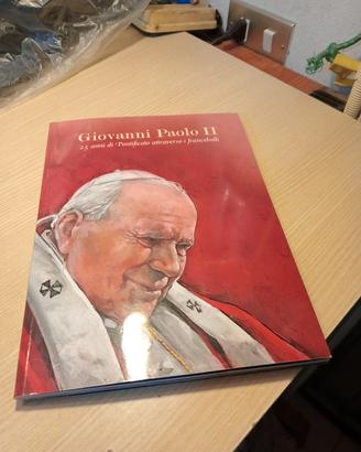 Libro filatelico 25 anni Giovanni Paolo II