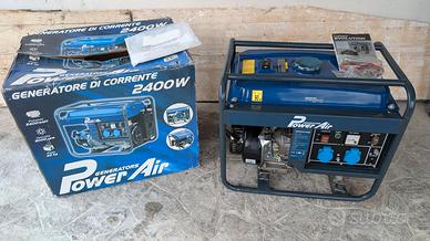 Generatore di corrente 2400W come nuovo