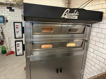 Forno industriale pizzeria rinaldi a due bocche