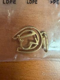 Ciondolo Portafortuna Oro 750 18kt - Peso 0,91 g