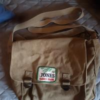 Borsa tracolla verde militare, vintage 