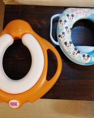 n.2 Riduttori adattatore WC vasino Bambini