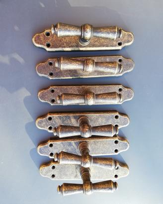 6 maniglie martellina Martinelli finestra