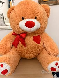 Peluche orso cuore 60 cm