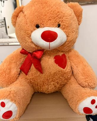 Peluche orso cuore 60 cm
