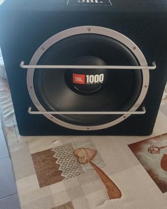 subwoofer più amplificatore 4 canali 