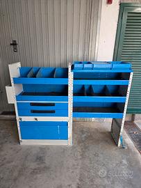 Scaffalatura per furgoni 