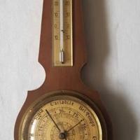 Igrometro in legno con rilevatore temperatura