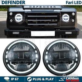 FARI LED DRL Omologati per LAND ROVER DEFENDER